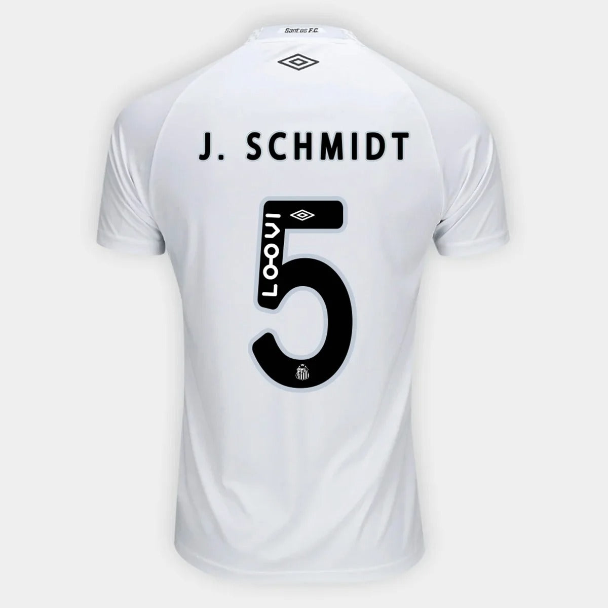 Camisa Santos 25/26 Home J. Schmidt Nº5 Torcedor