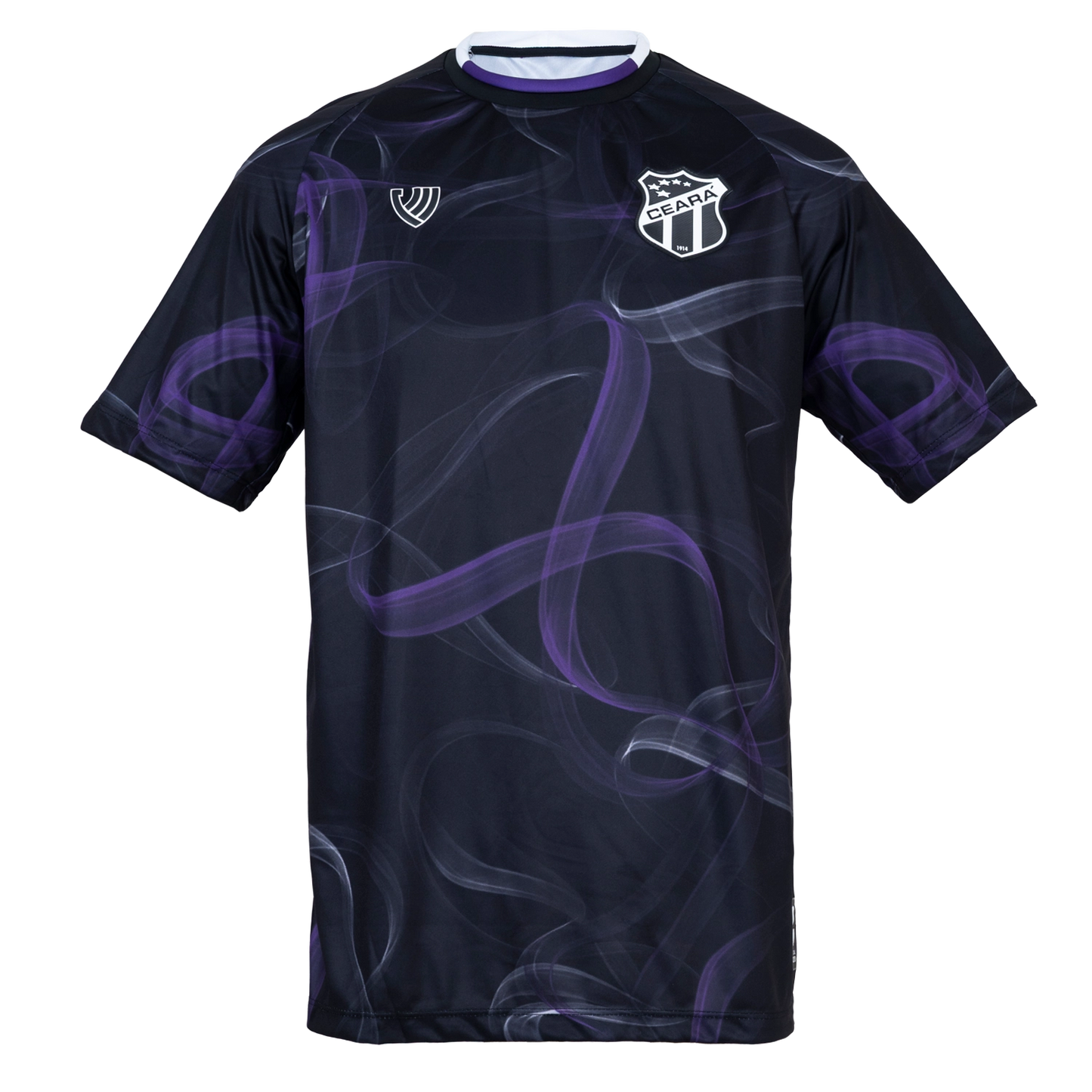 Camisa Ceará Aquecimento 2025 Atleta Preta
