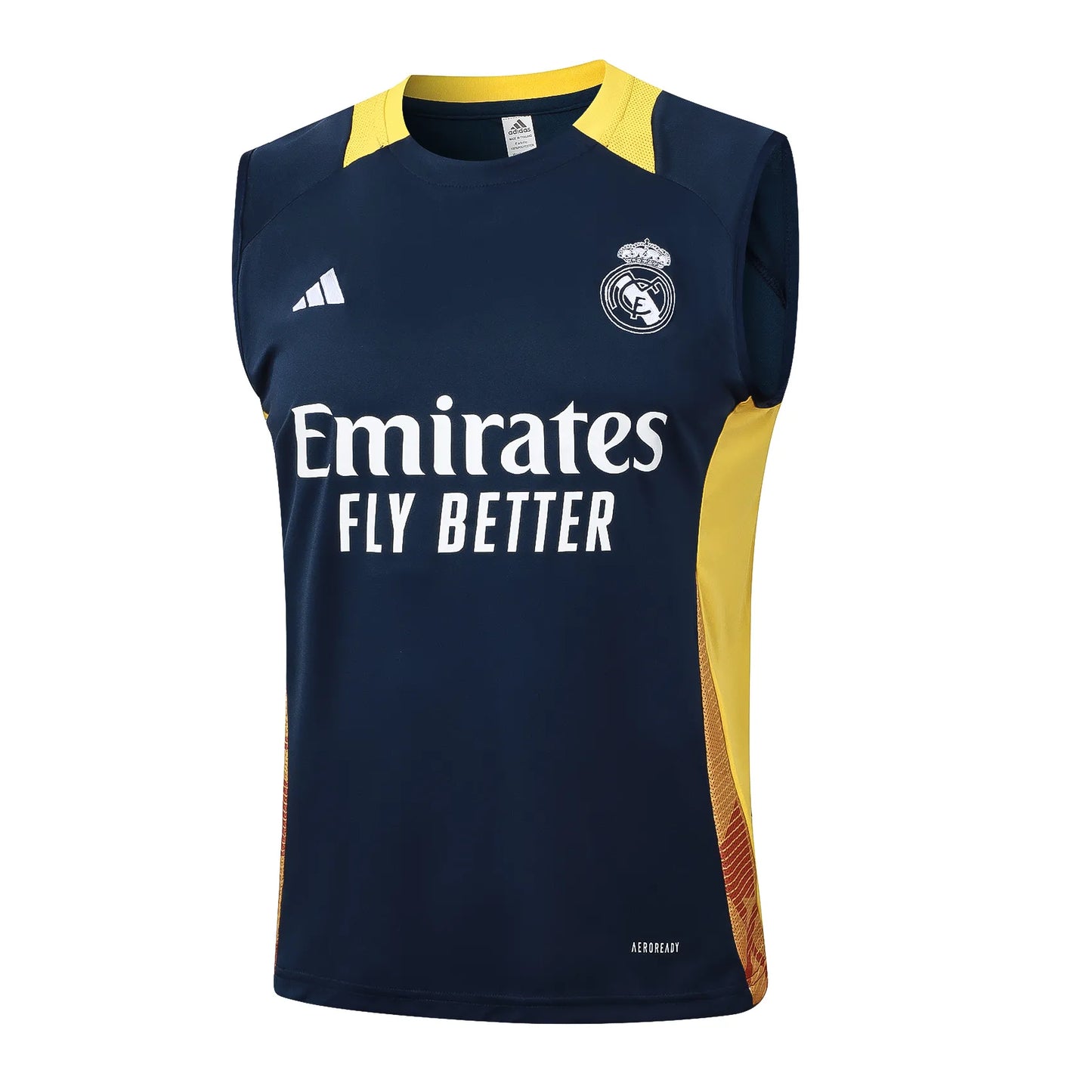 Conjunto Real Madrid Treino Regata 24/25 Azul Marinho