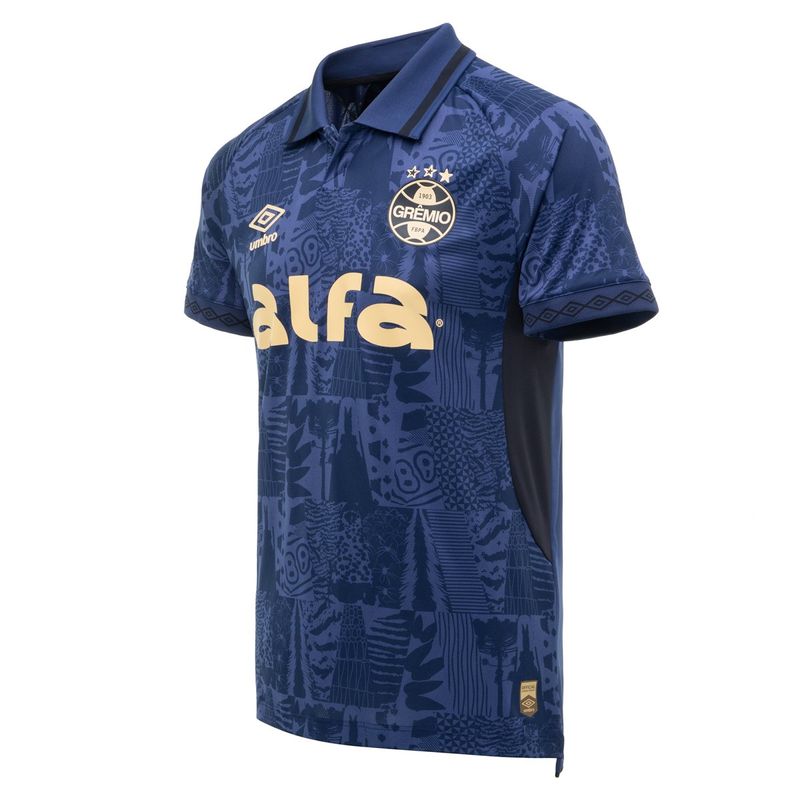 Camisa Grêmio III 2025/26 Marinho Atleta Umbro