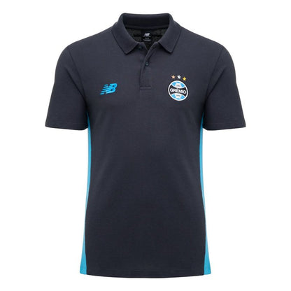 Polo Grêmio Grafite/Celeste NB Viagem 2026