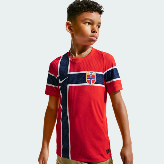 Camisa Noruega 2026/27 Home Infantil