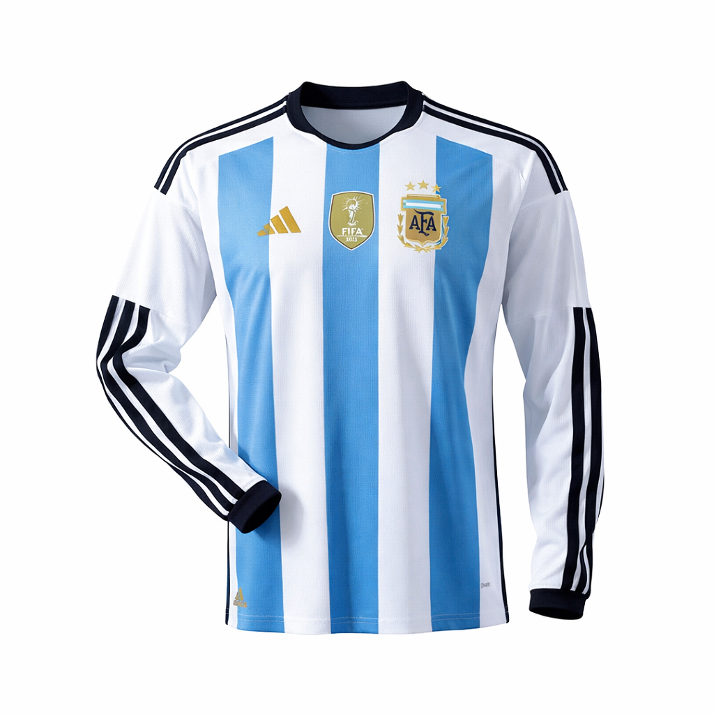 Camisa Argentina 2026/27 Home Jogador Manga Longa