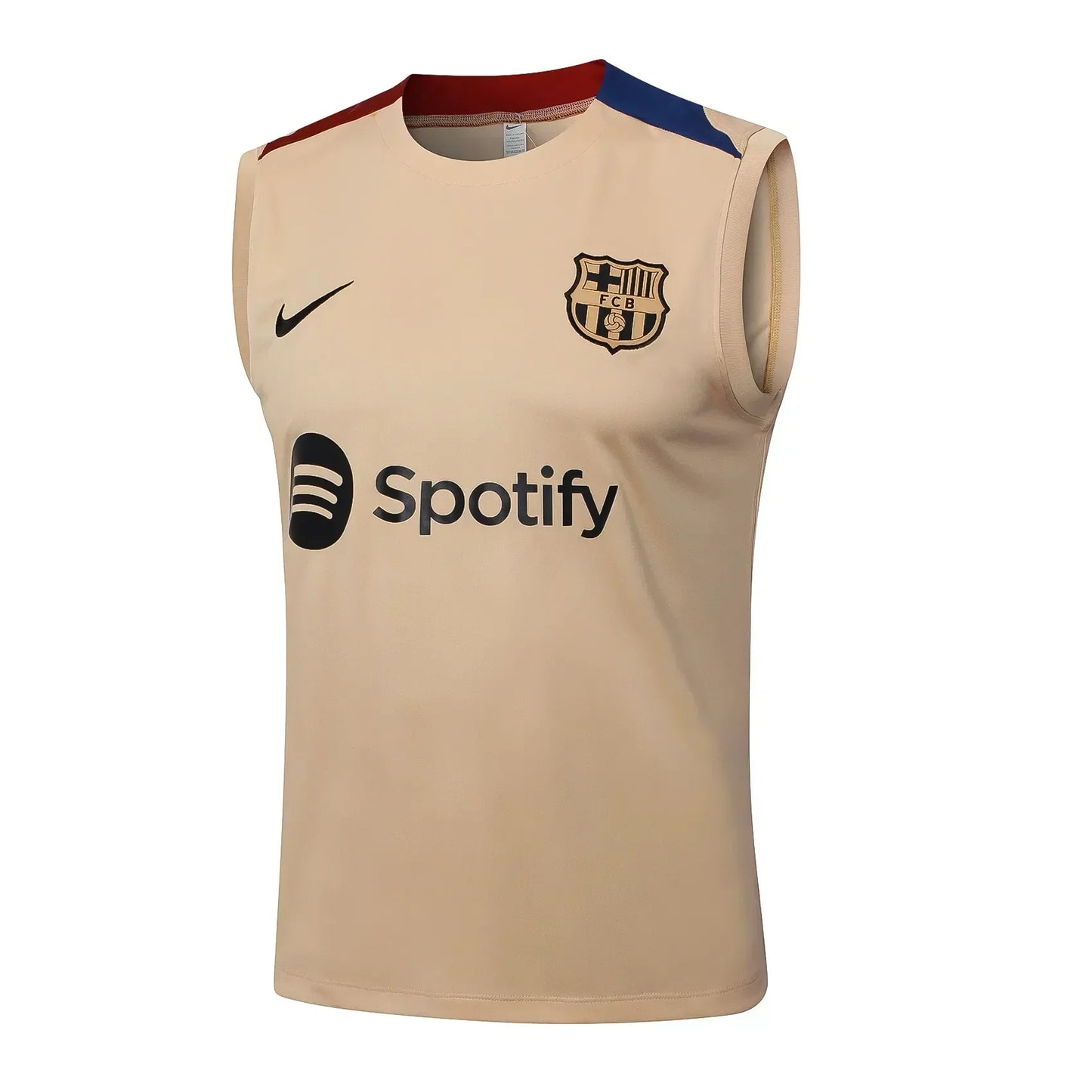 Conjunto Barcelona Treino Regata 24/25 Bege
