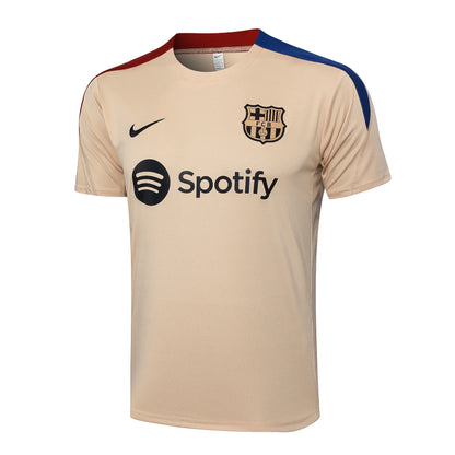 Conjunto Barcelona Treino 24/25 Bege