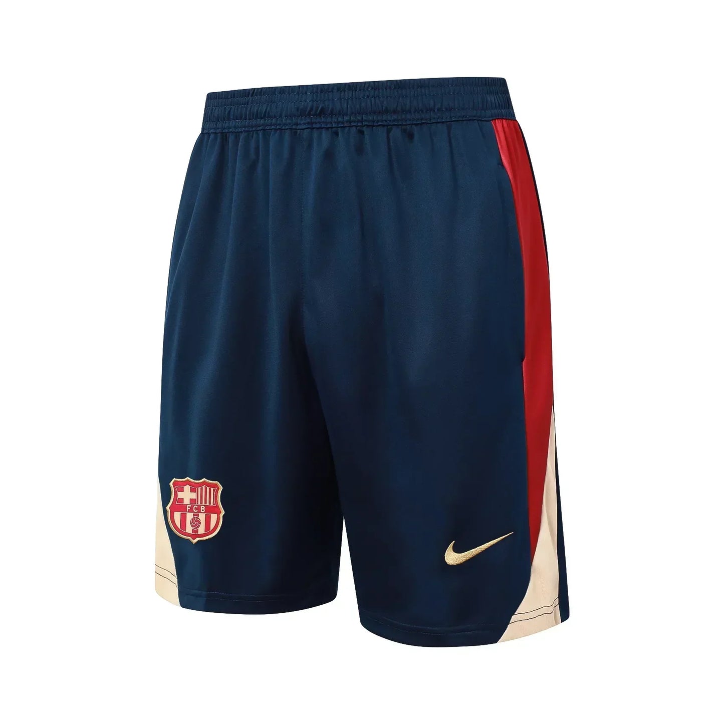 Conjunto Barcelona Treino Regata 24/25 Azul Vermelho