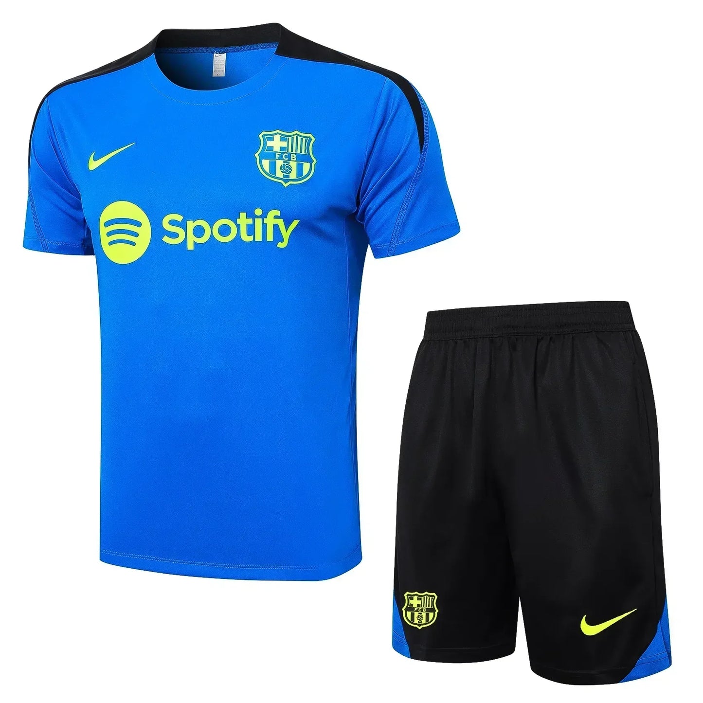 Conjunto Barcelona Treino 24/25 Azul Claro