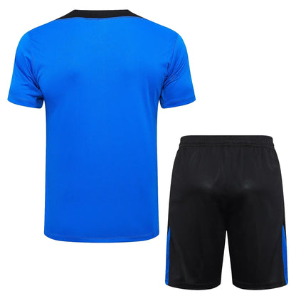 Conjunto Barcelona Treino 24/25 Azul Claro