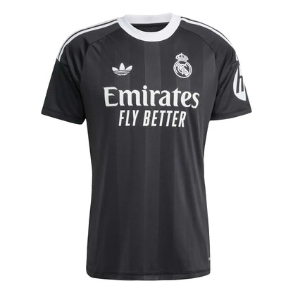 Camisa Goleiro Real Madrid 25/26 Preto