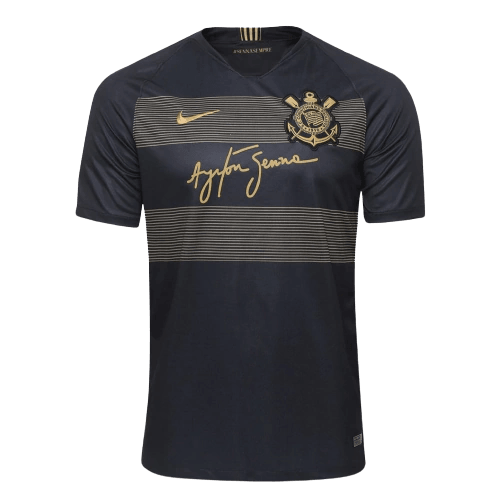 Camisa Corinthians Ayrton Senna 18/19 Retrô
