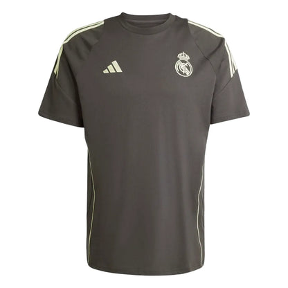 Camisa Real Madrid Treino 25/26 Caqui Escuro