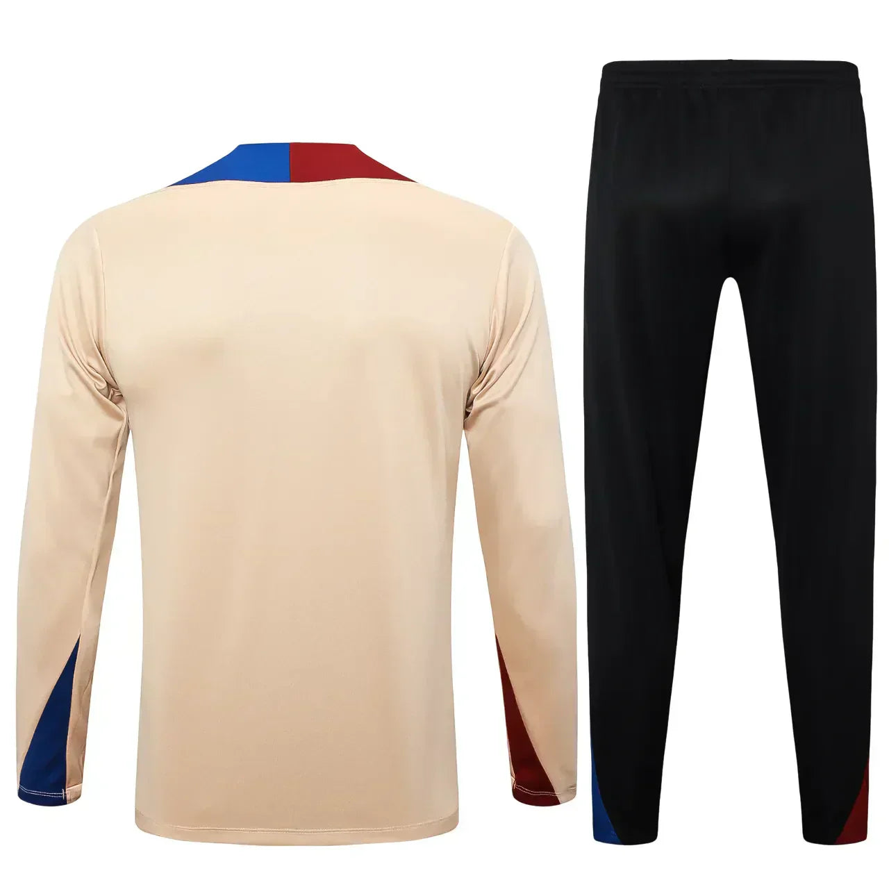Conjunto Agasalho Barcelona 24/25 Bege