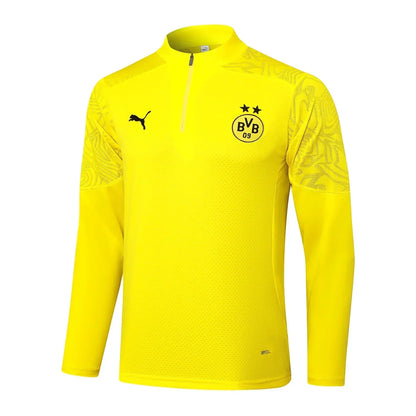 Conjunto Agasalho Borussia Dortmund 24/25 Amarelo