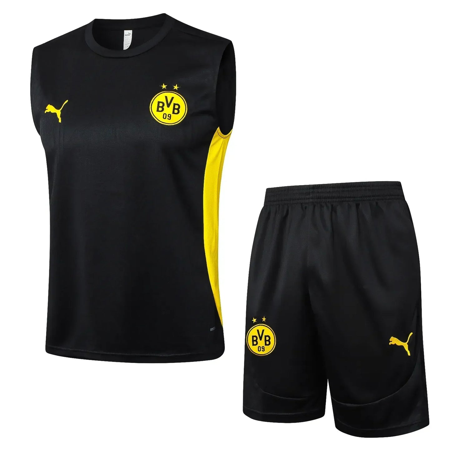 Conjunto Treino Regata Borussia Dortmund 24/25 Preto