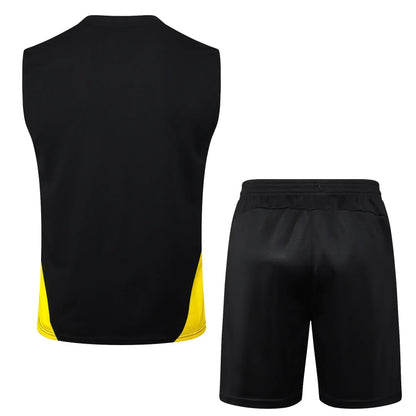 Conjunto Treino Regata Borussia Dortmund 24/25 Preto