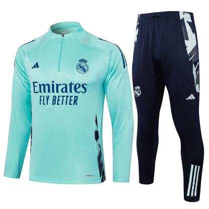 Conjunto Agasalho Real Madrid 24/25 Azul