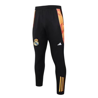 Conjunto Agasalho Real Madrid 24/25 Branco Listrado