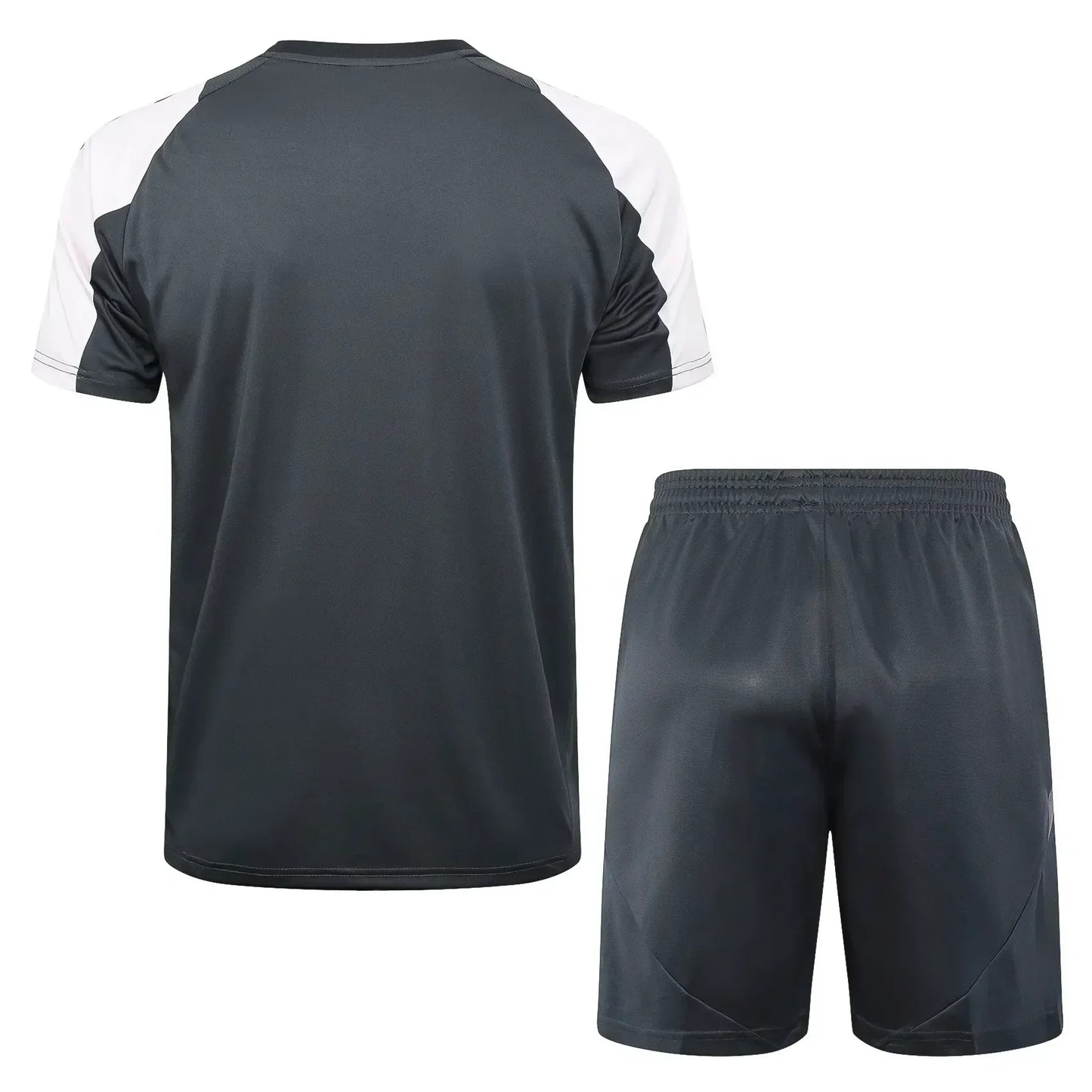 Conjunto Real Madrid Treino 24/25 Cinza Liso