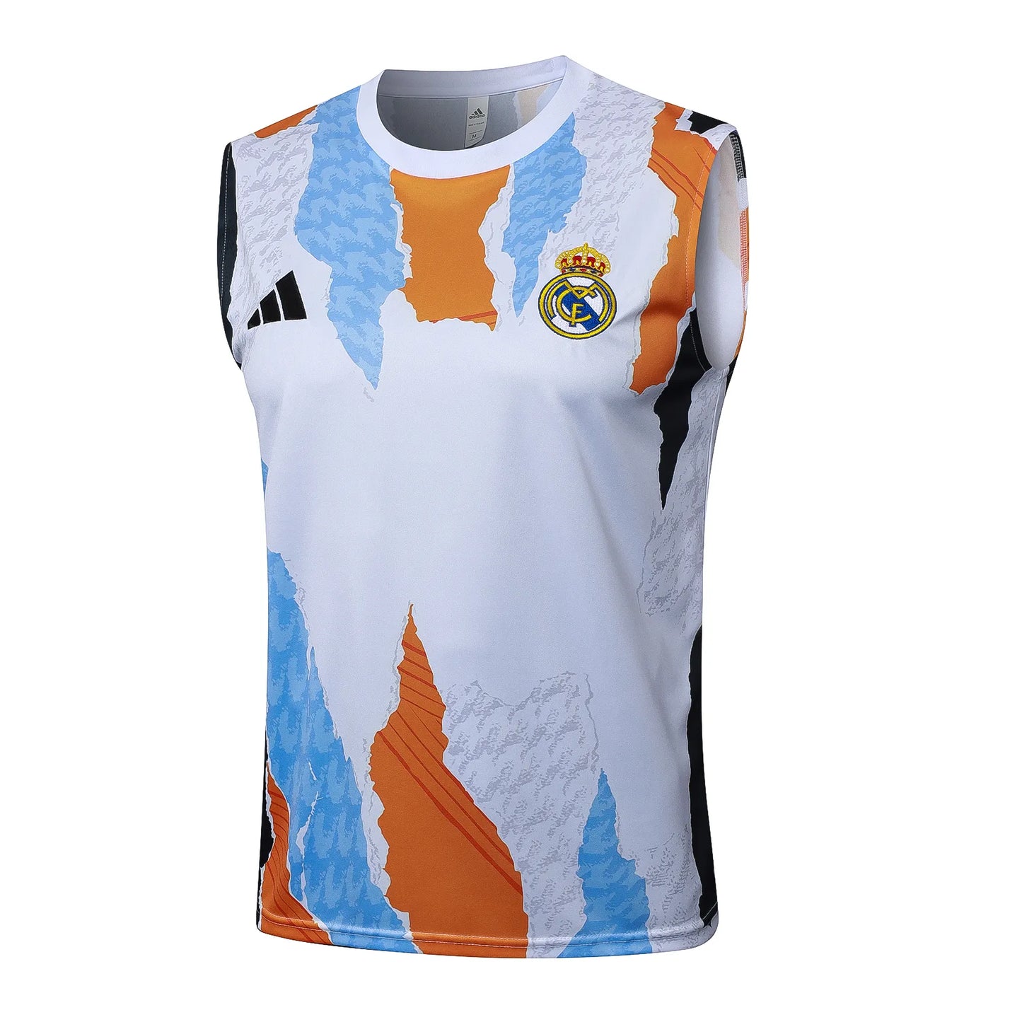 Conjunto Real Madrid Treino Regata 24/25 Branco