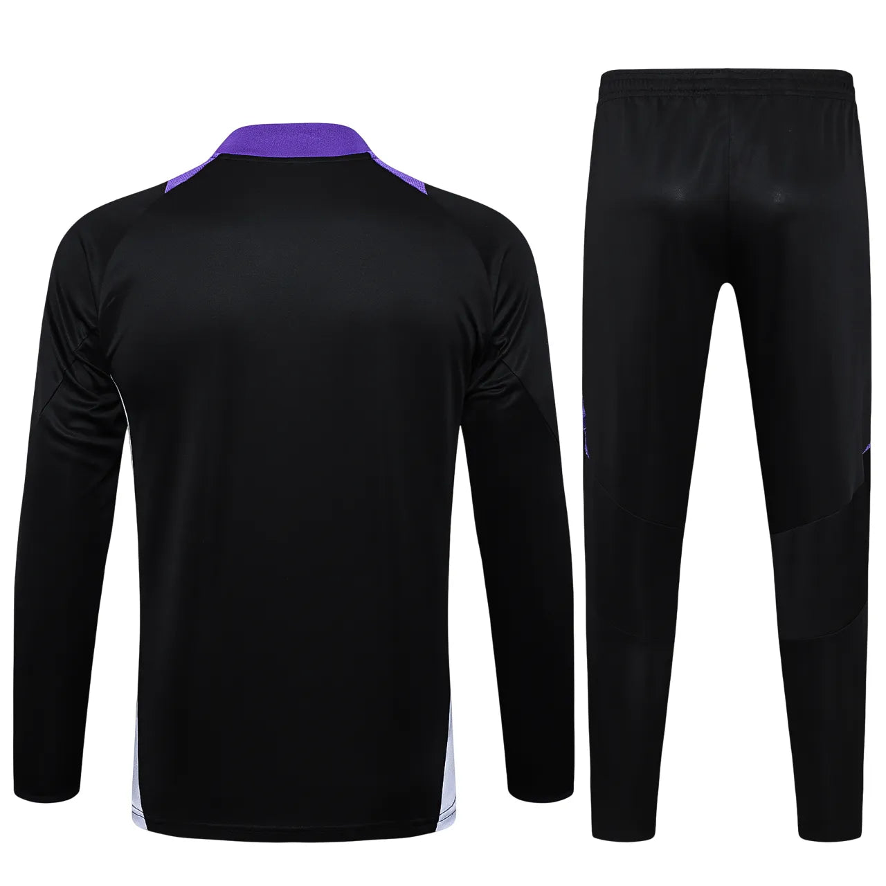 Conjunto Agasalho Real Madrid 24/25 Preto e Roxo