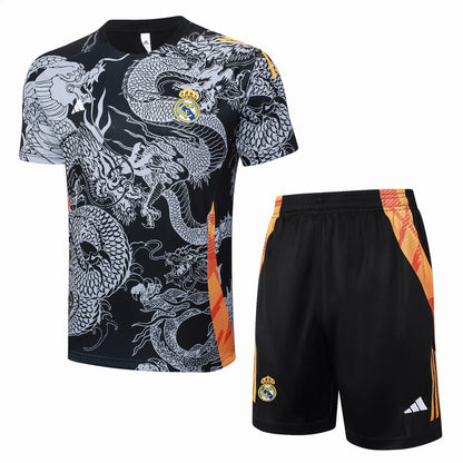 Conjunto Real Madrid Treino 24/25 Cinza Dragão