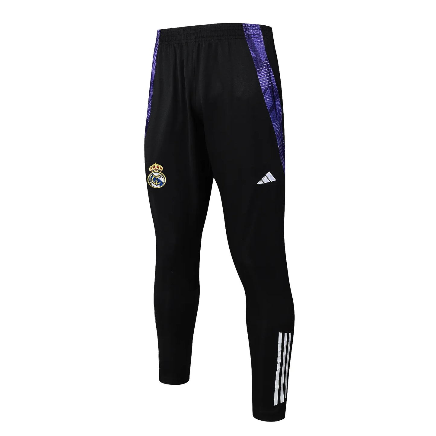 Conjunto Agasalho Real Madrid 24/25 Preto e Roxo