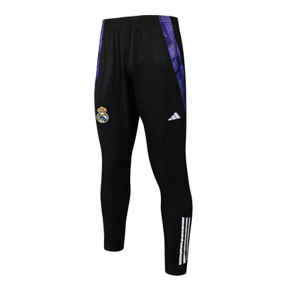 Conjunto Agasalho Real Madrid 24/25 Preto e Roxo