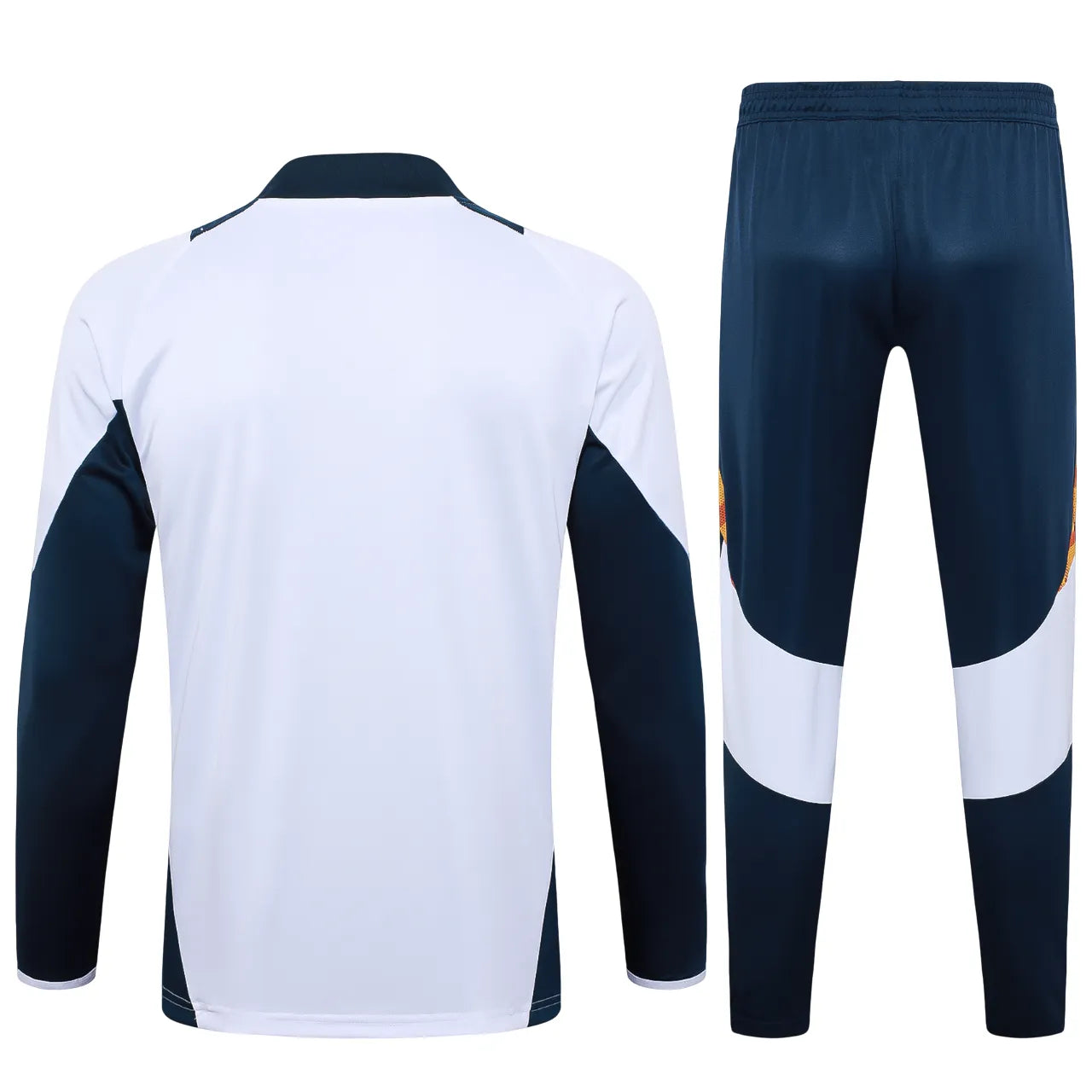 Conjunto Agasalho Real Madrid 24/25 Branco e