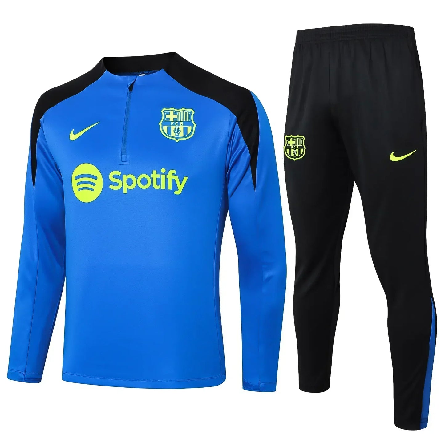 Conjunto Agasalho Barcelona 24/25 Azul Marinho