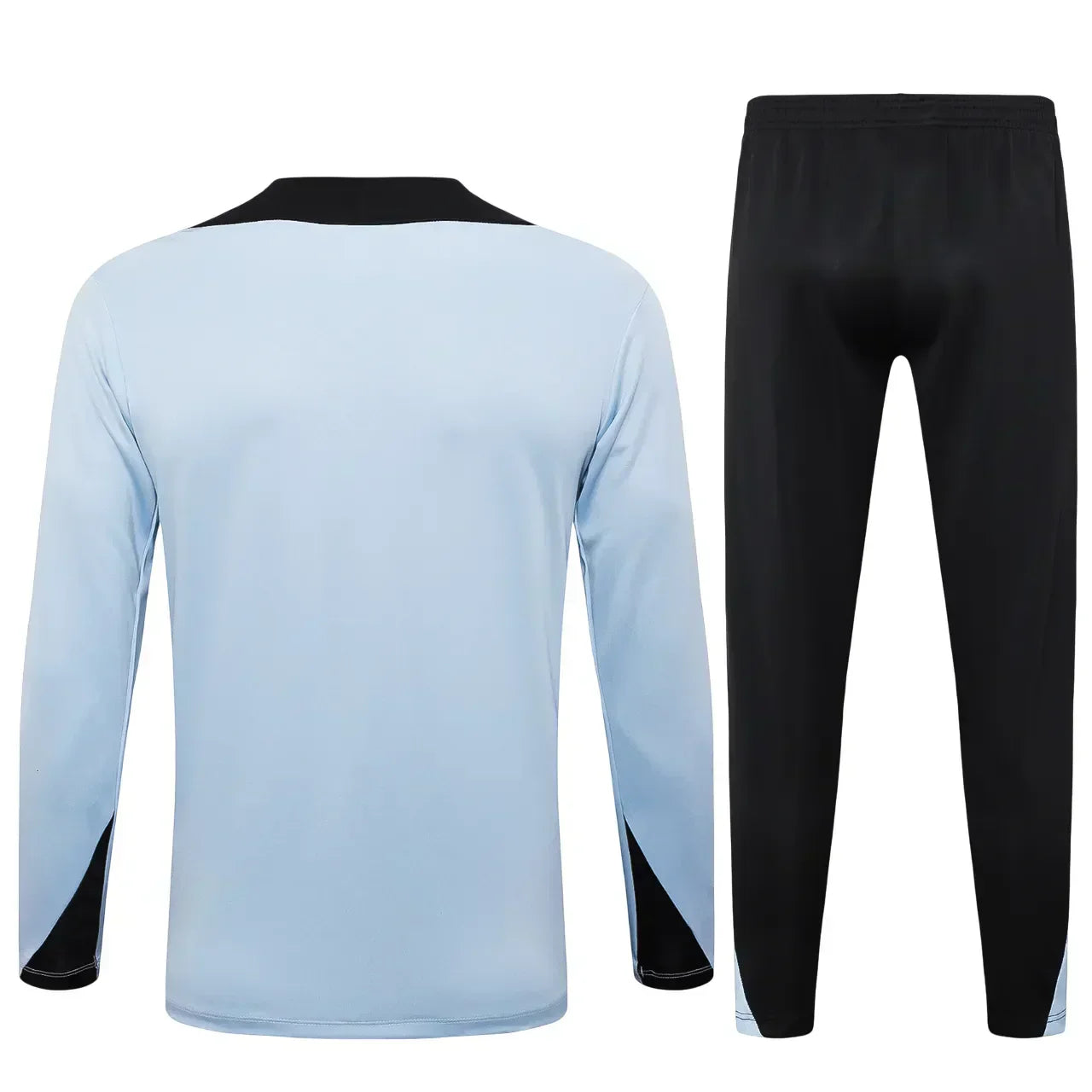 Conjunto Agasalho Barcelona 24/25 Branco e Preto