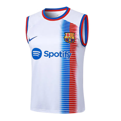 Conjunto Barcelona Treino 24/25 Branco