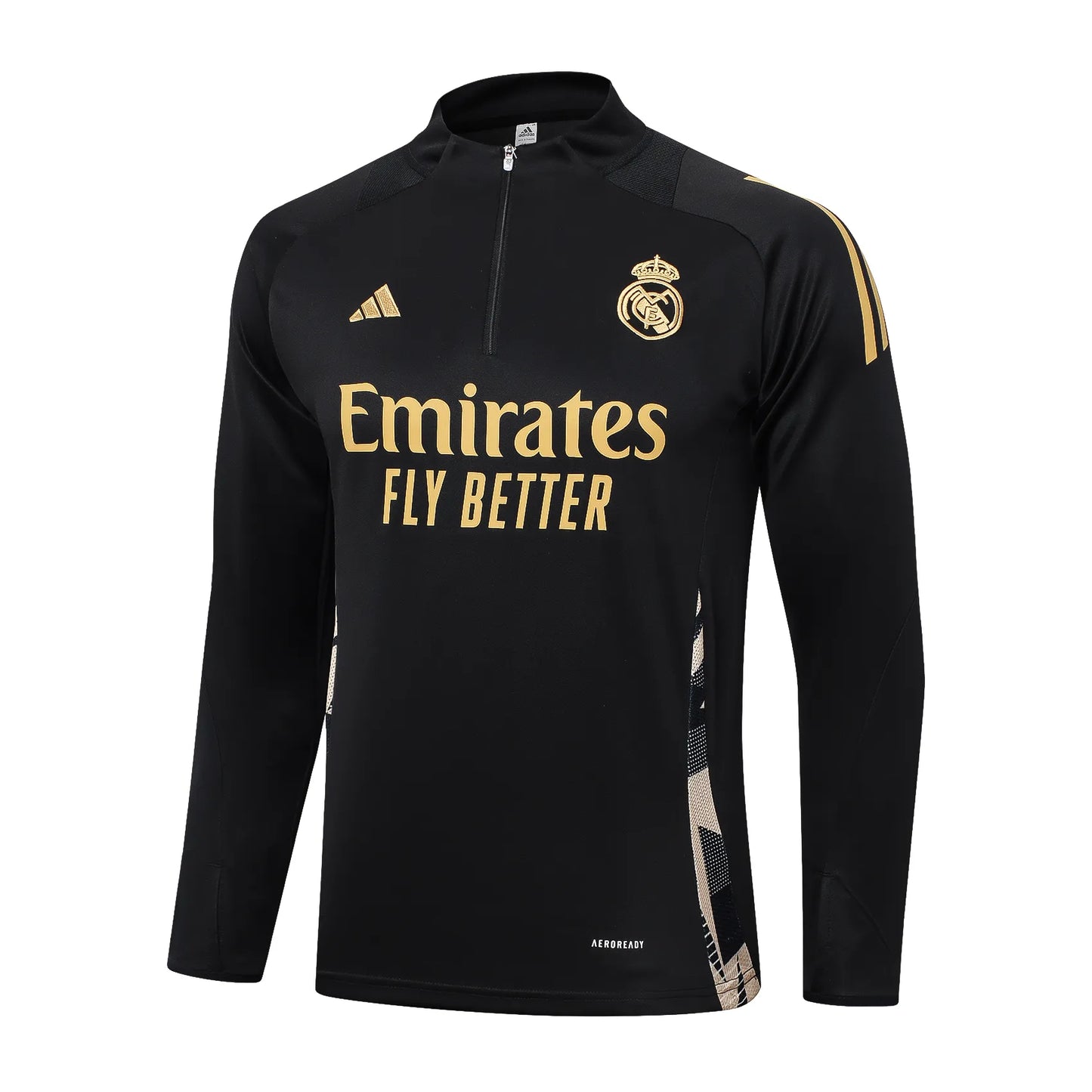 Conjunto Agasalho Real Madrid 24/25 Preto