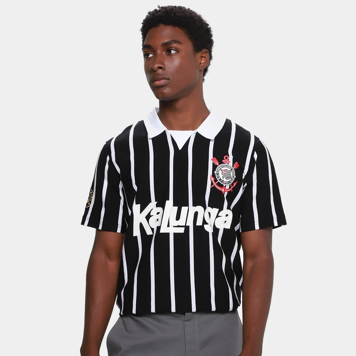 Camisa Corinthians Retrô 1990 Kalunga