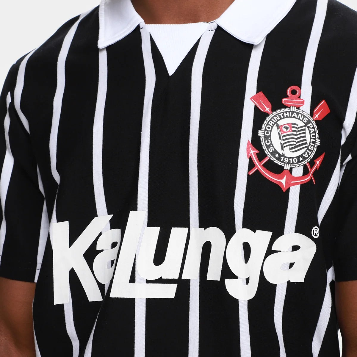 Camisa Corinthians Retrô 1990 Kalunga