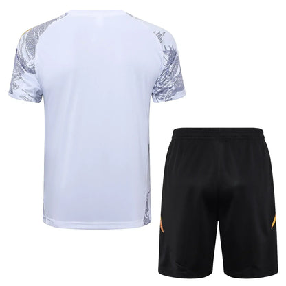 Conjunto Real Madrid Treino 24/25 Branco Dragão