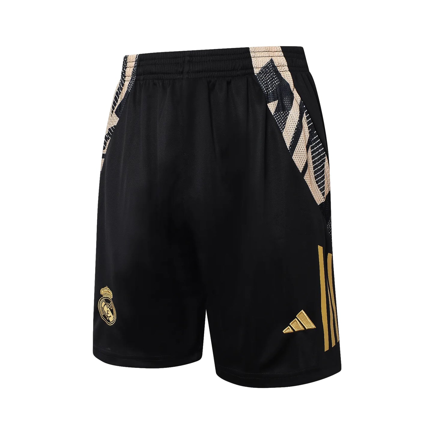 Conjunto Real Madrid Treino 24/25 Preto Escamas