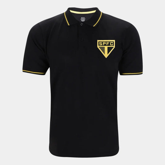 Camisa Polo São Paulo Ouro Vintage Retromania