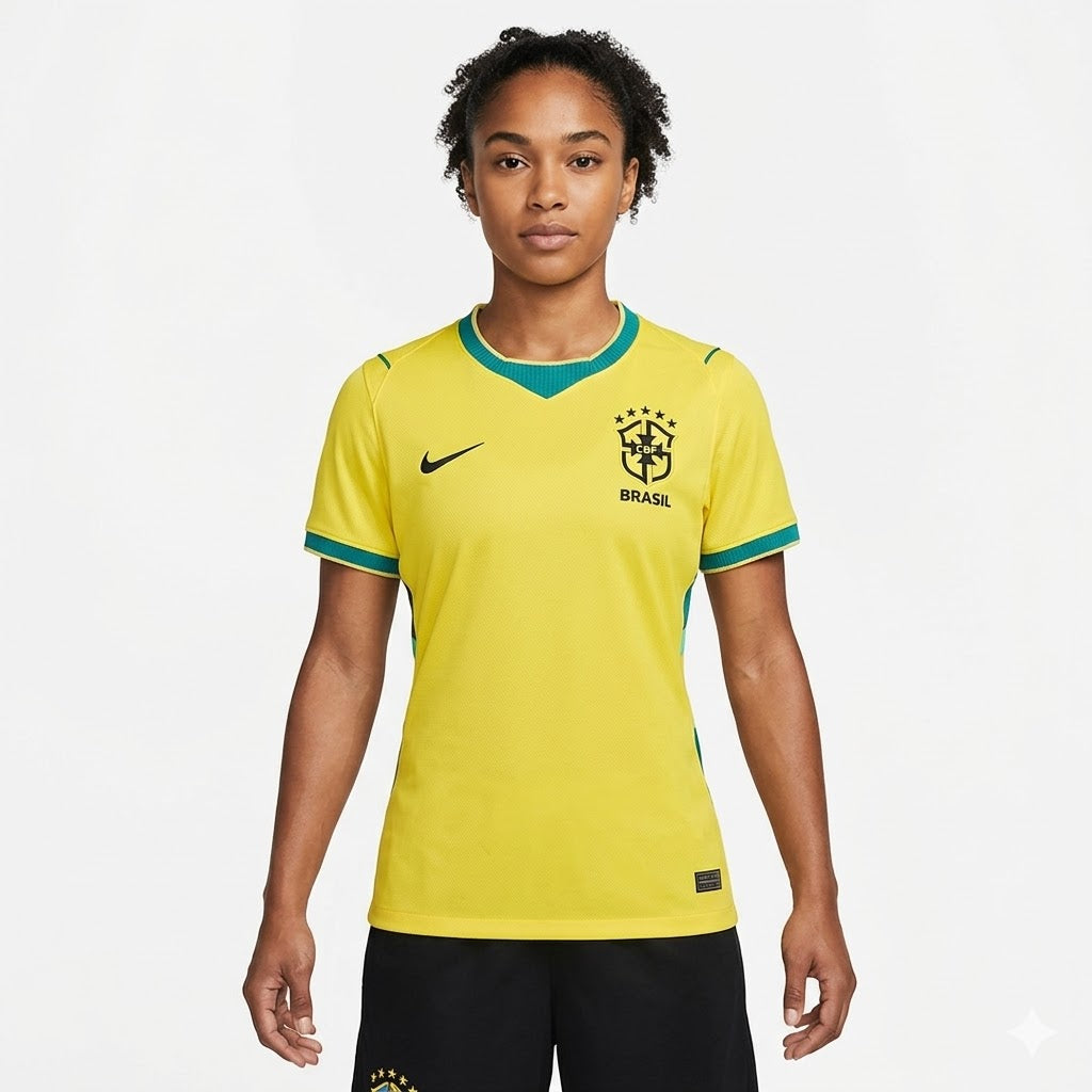 Camisa Brasil 26/27 Home Feminina