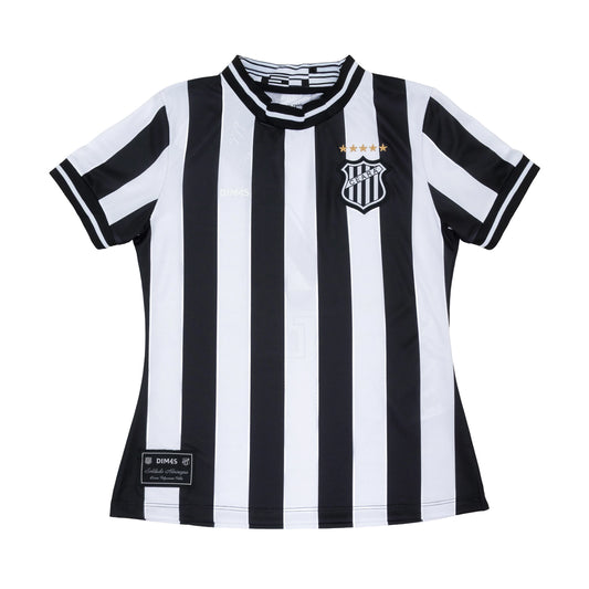 Camisa Ceará Retrô DIM4S 2025 Feminina Listrada
