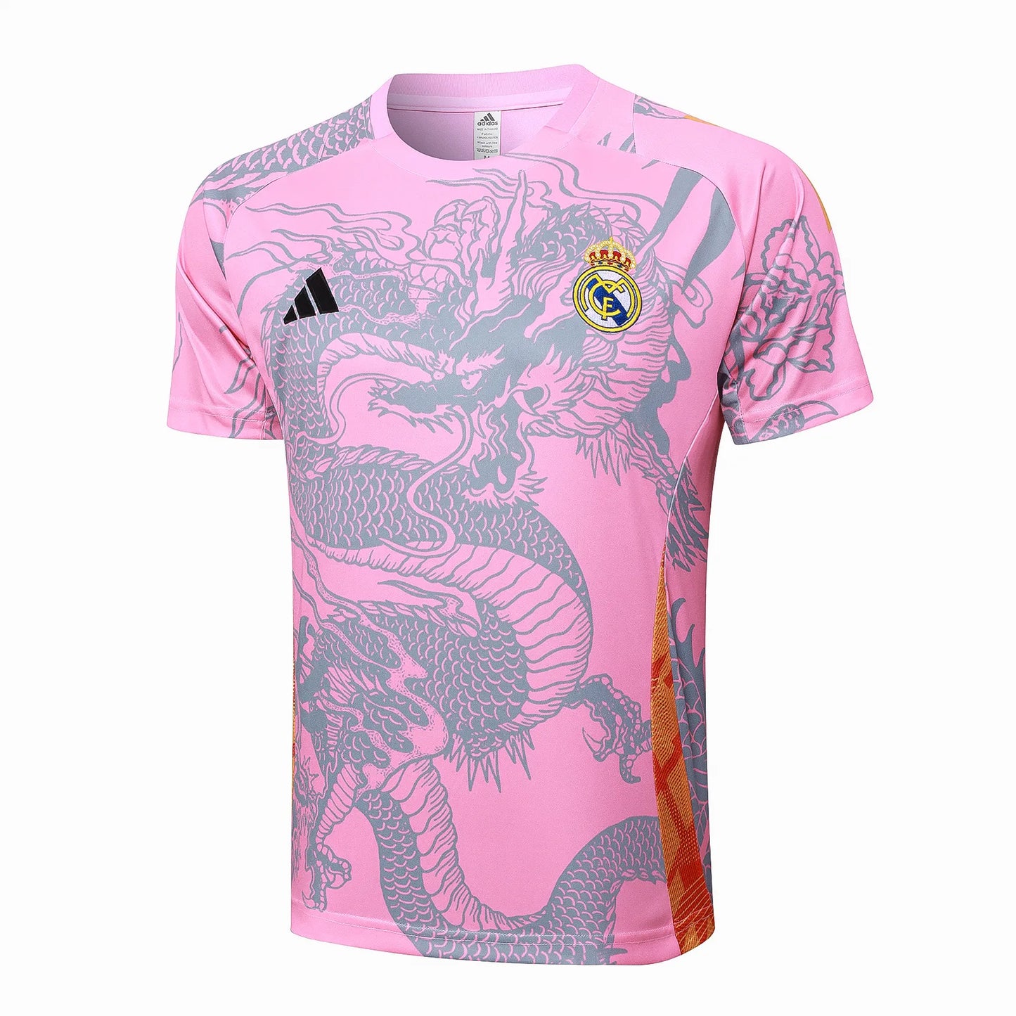 Conjunto Real Madrid Treino 24/25 Rosa Dragão