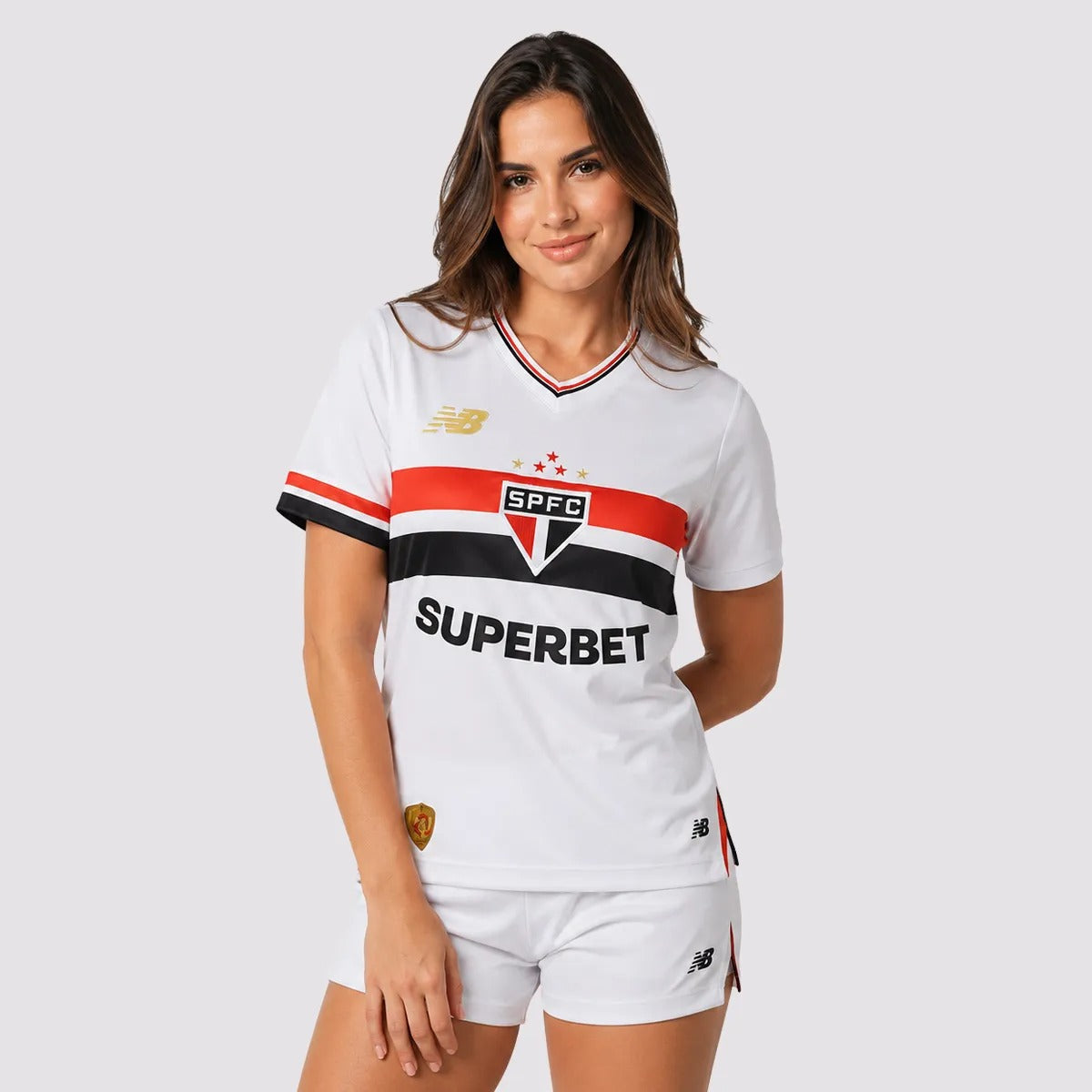Camisa São Paulo 2025/26 Home Feminina