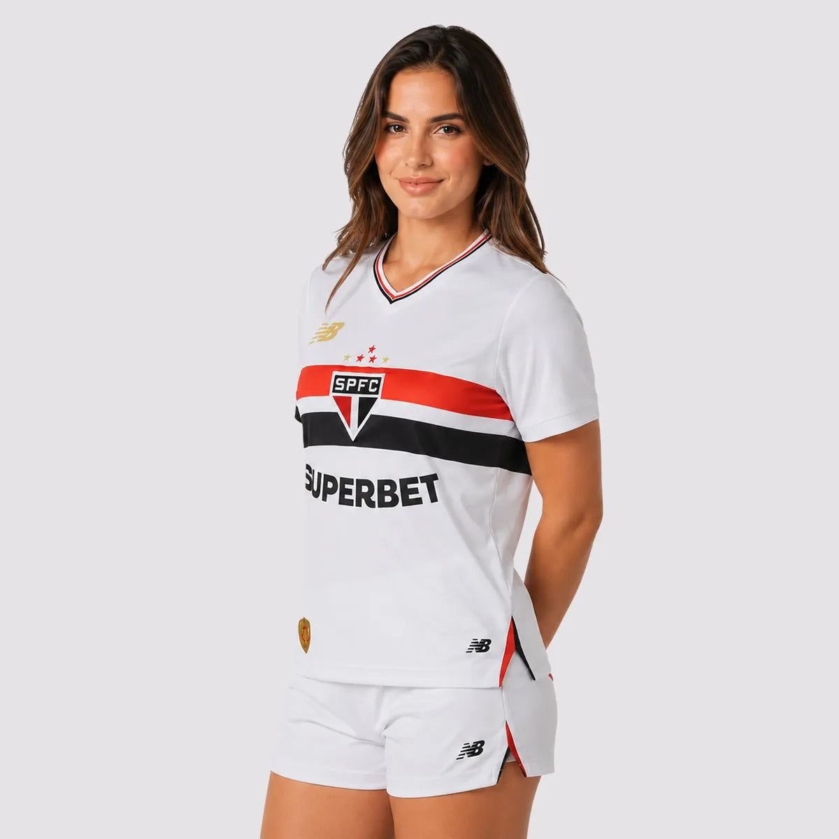 Camisa São Paulo 2025/26 Home Feminina