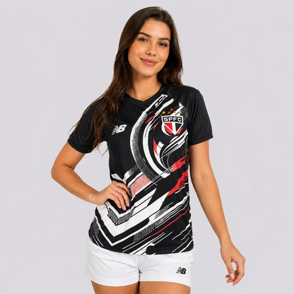 Camisa São Paulo 2025 Pré-Jogo Feminina