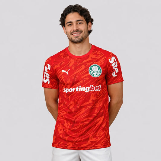 Camisa Goleiro Palmeiras 2026/27 Home Patch Libertadores
