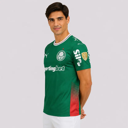 Camisa Palmeiras 2026/27 Home Patch Libertadores