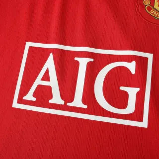 Camisa Manchester United 07/08 Home Retrô