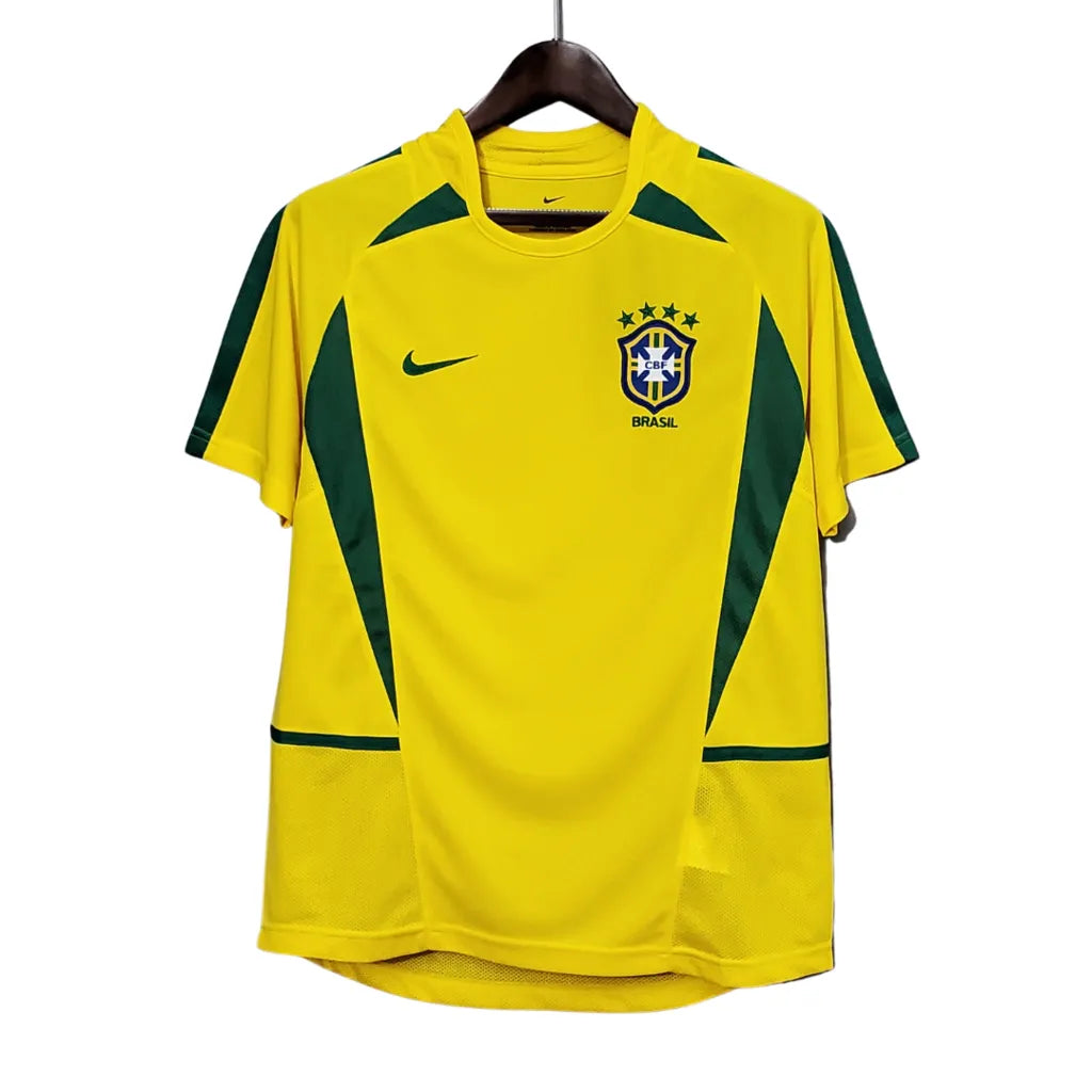 Camisa Brasil 02/03 Home Retrô