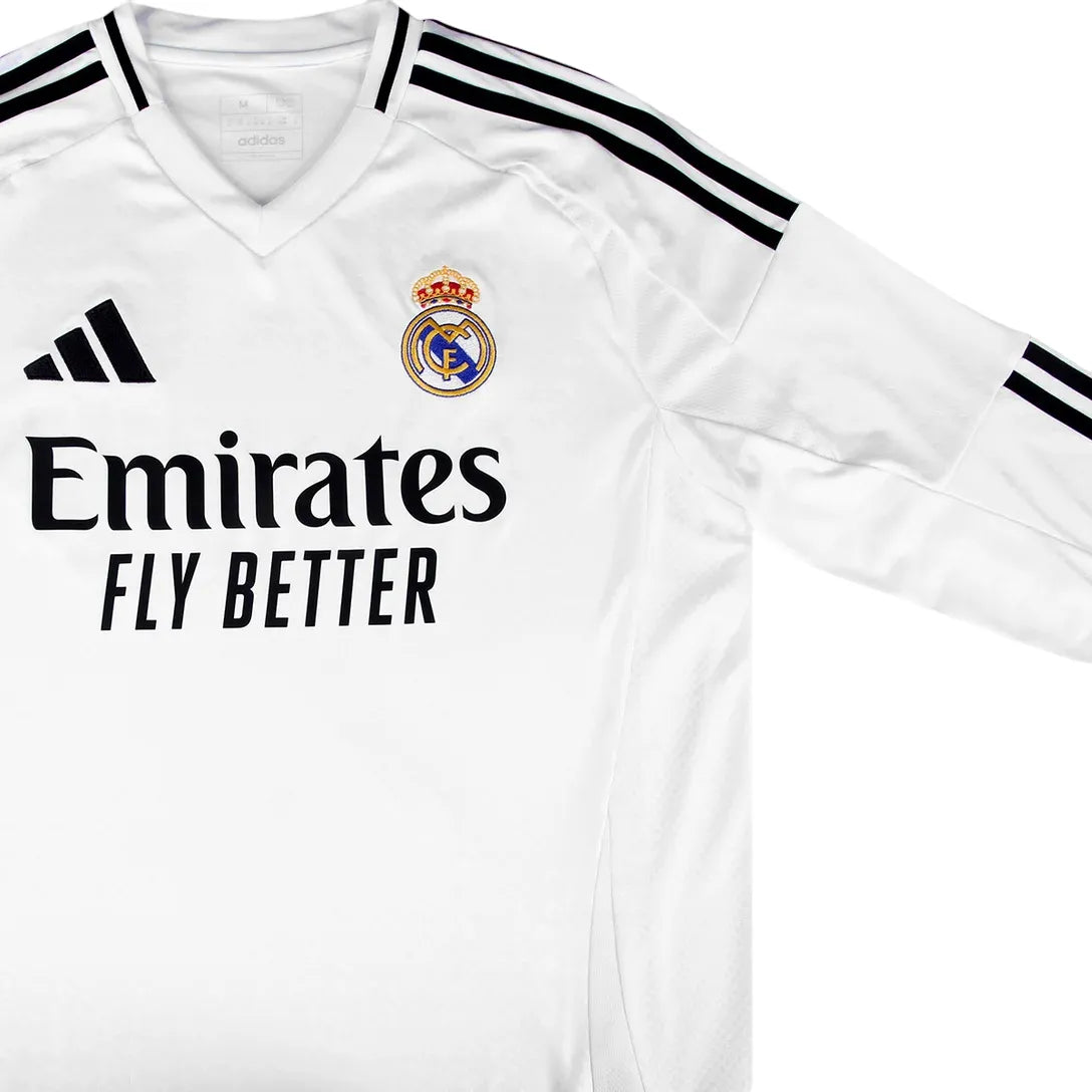 Camisa Real Madrid 24/25 Home Manga Longa