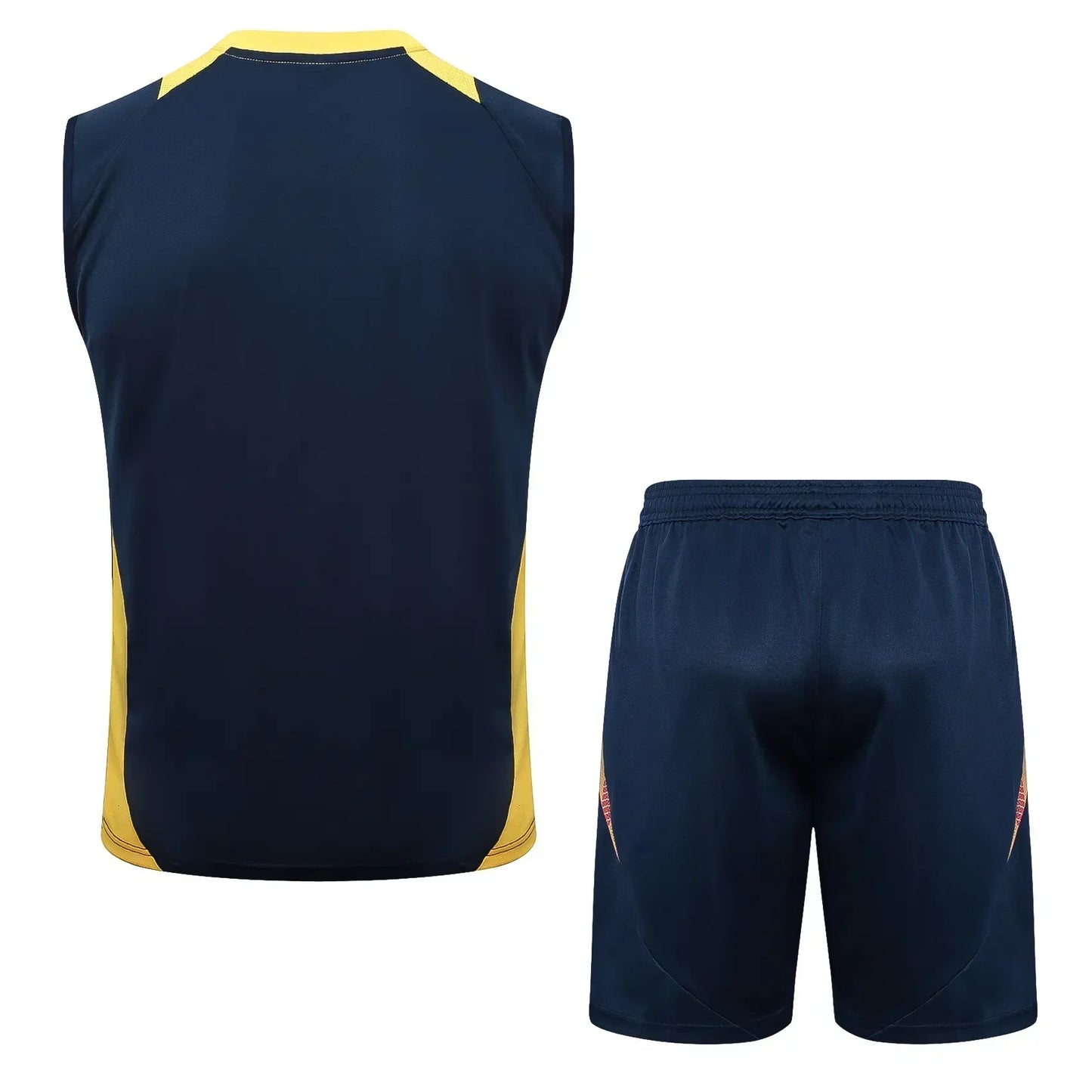 Conjunto Real Madrid Treino Regata 24/25 Azul Marinho