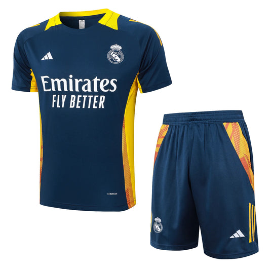 Conjunto Real Madrid Treino 24/25 Azul Marinho